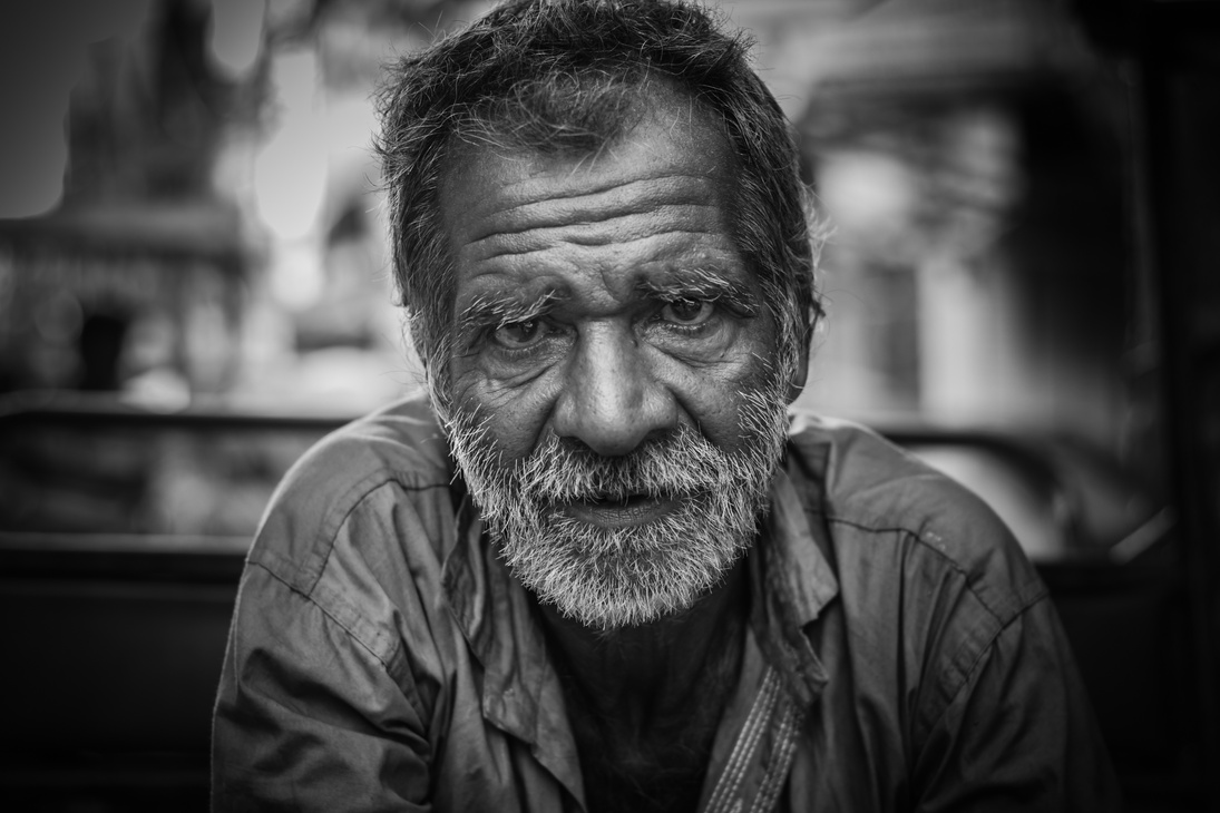 Dramatic Portrait of an old Man