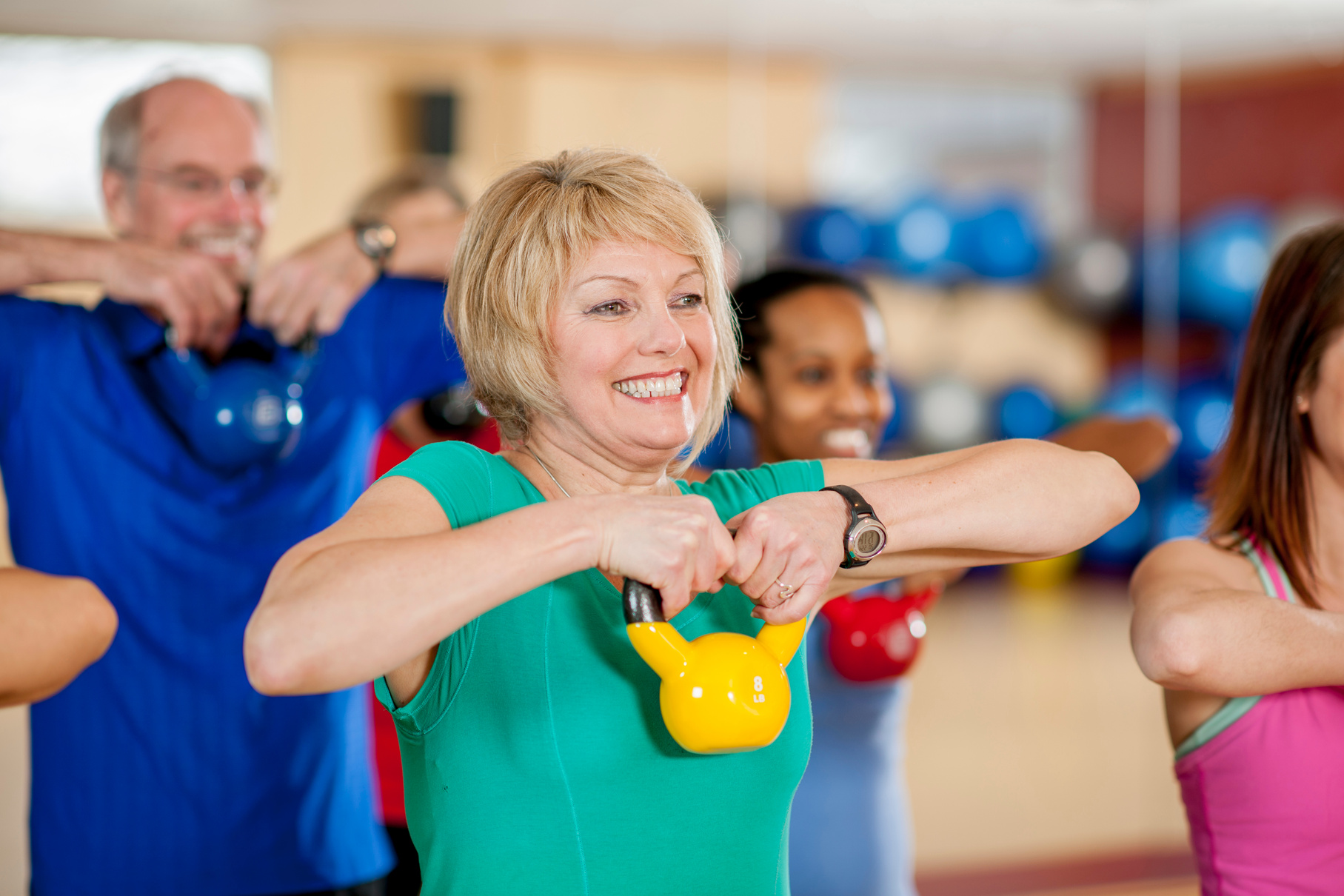 Adult Weight Training Fitness Class